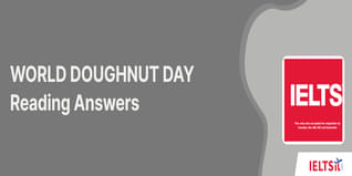 WORLD DOUGHNUT DAY Reading Answers